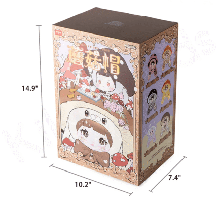Nommi Mushroom Hat 400% Series Plush Blind Box