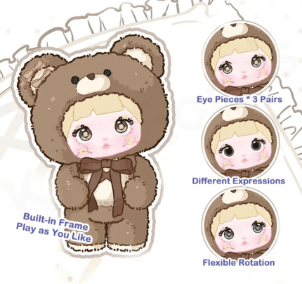 Nommi Good Night Bear 400% Series Plush Blind Box