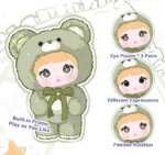 Nommi Good Night Bear 400% Series Plush Blind Box