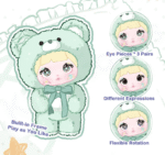 Nommi Good Night Bear 400% Series Plush Blind Box