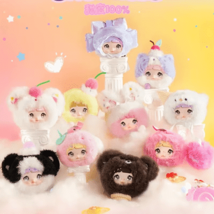 Nommi V9 100% Sweetness Series Blind Box Mini Nommi Plush Mystery Surprise Bag Keychain