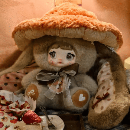 Nommi mushroom Hat Plush Blind Box Confirmed Star Flashing Rabbit