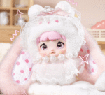Nommi Baby Sweetheart Bunny Plush Keychain Blind Boxes