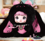Nommi Baby Sweetheart Bunny Plush Keychain Blind Boxes