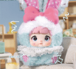 Nommi Baby Sweetheart Bunny Plush Keychain Blind Boxes