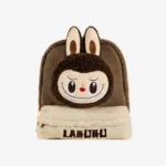 LABUBU Classic Bag Series – Berber Fleece Backpack Brown