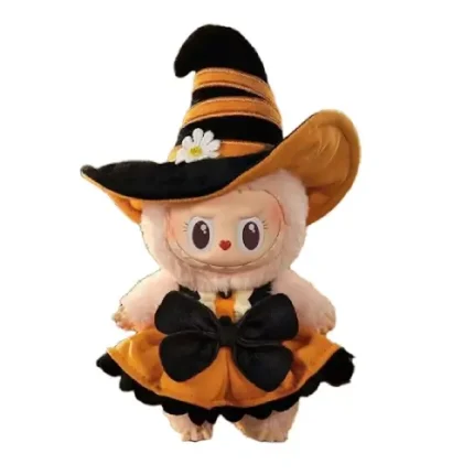 Labubu Magic of Pumpkin Mokoko Vinyl Plush Pendant