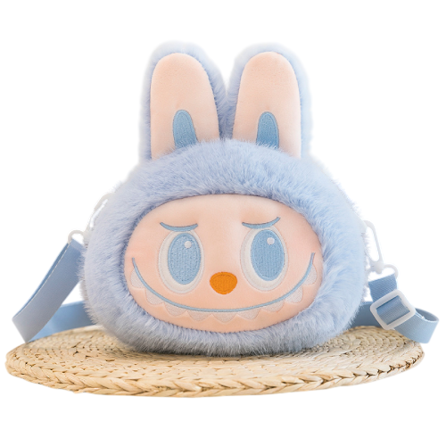 Labubu-Plush-Shoulder-Blue-Bag-–-Big-Into-Energy-Series Labubu Plush Shoulder Blue Bag – Big Into Energy Series